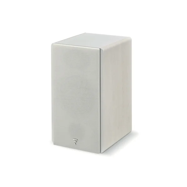 A white box sitting on top of a floor.