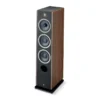 A speaker that is on the floor